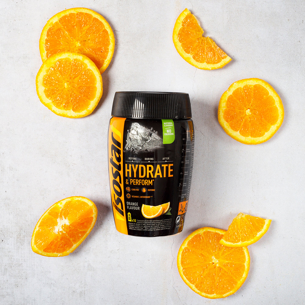 Hydrate & Perform Sport Drink Orange Flavour 400g - IsoStar